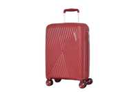 Куфар за ръчен багаж 55 х 37 х 20см Полипропилен четири двойни колелца