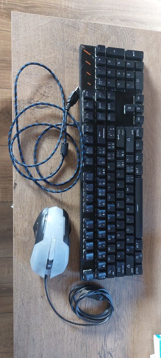 Tastatura mecanica  și mause gaming