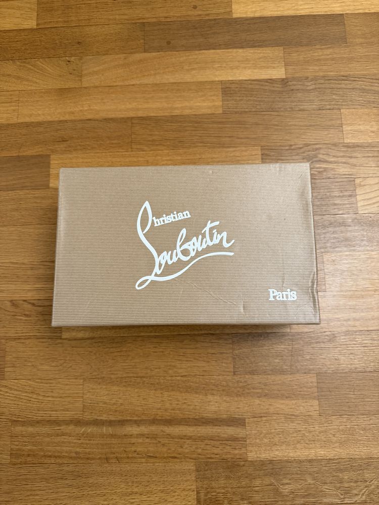 Louboutin Strass Black Veau
