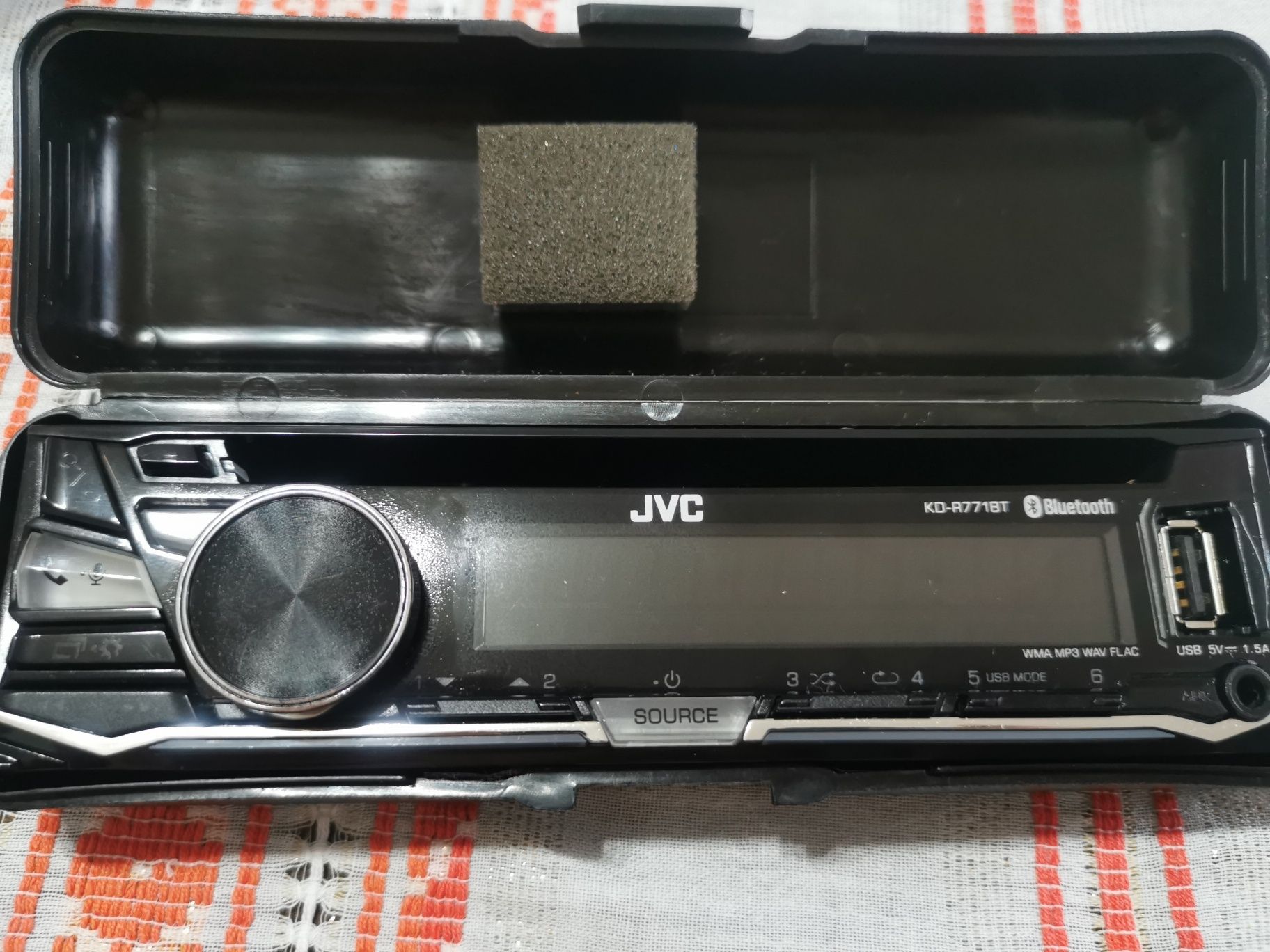 Radio cd player JVC