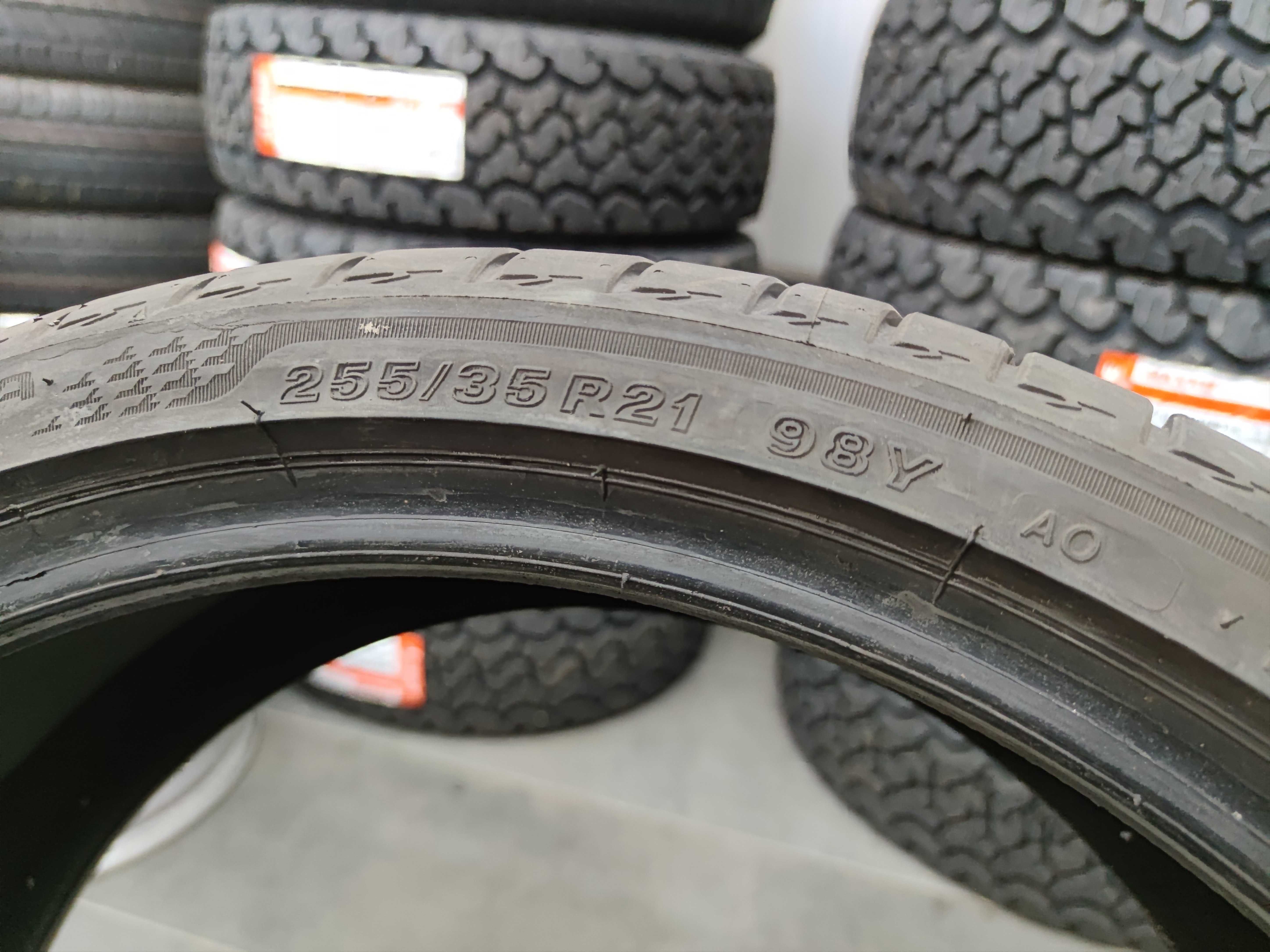 1бр Лятна гума 255 35 21 - Bridgestone - DOT 2023