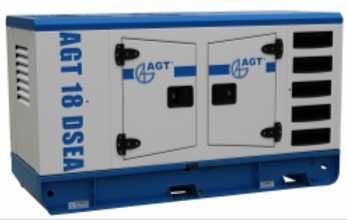 Generator diesel trifazat AGT 18 DSEA 400V 18kVA stationar insonorizat