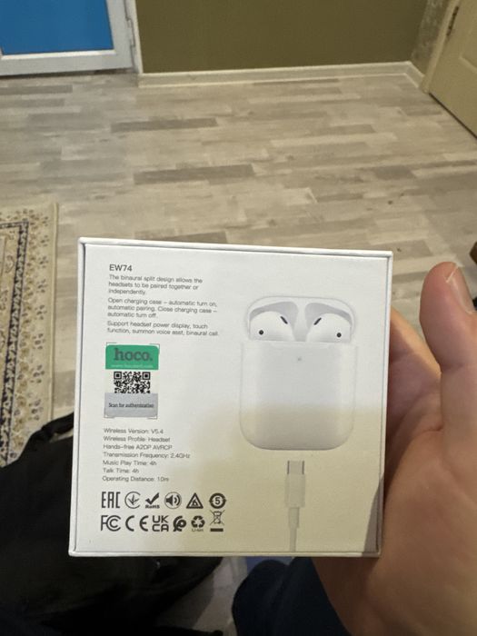 Hoco airpods новый
