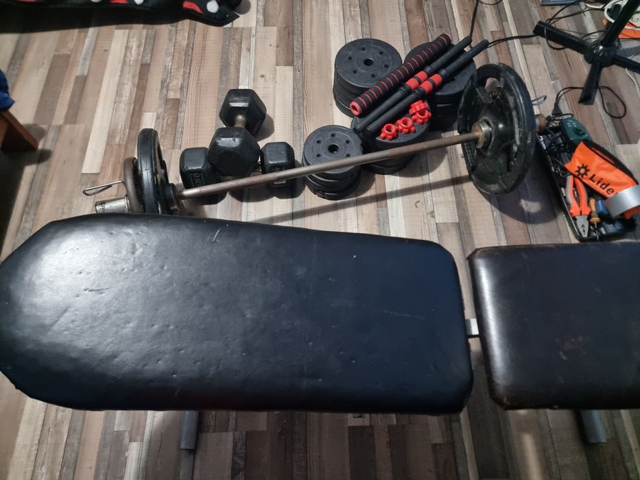 Gantere, haltere si echipamente de sala la preturi foarte bune!