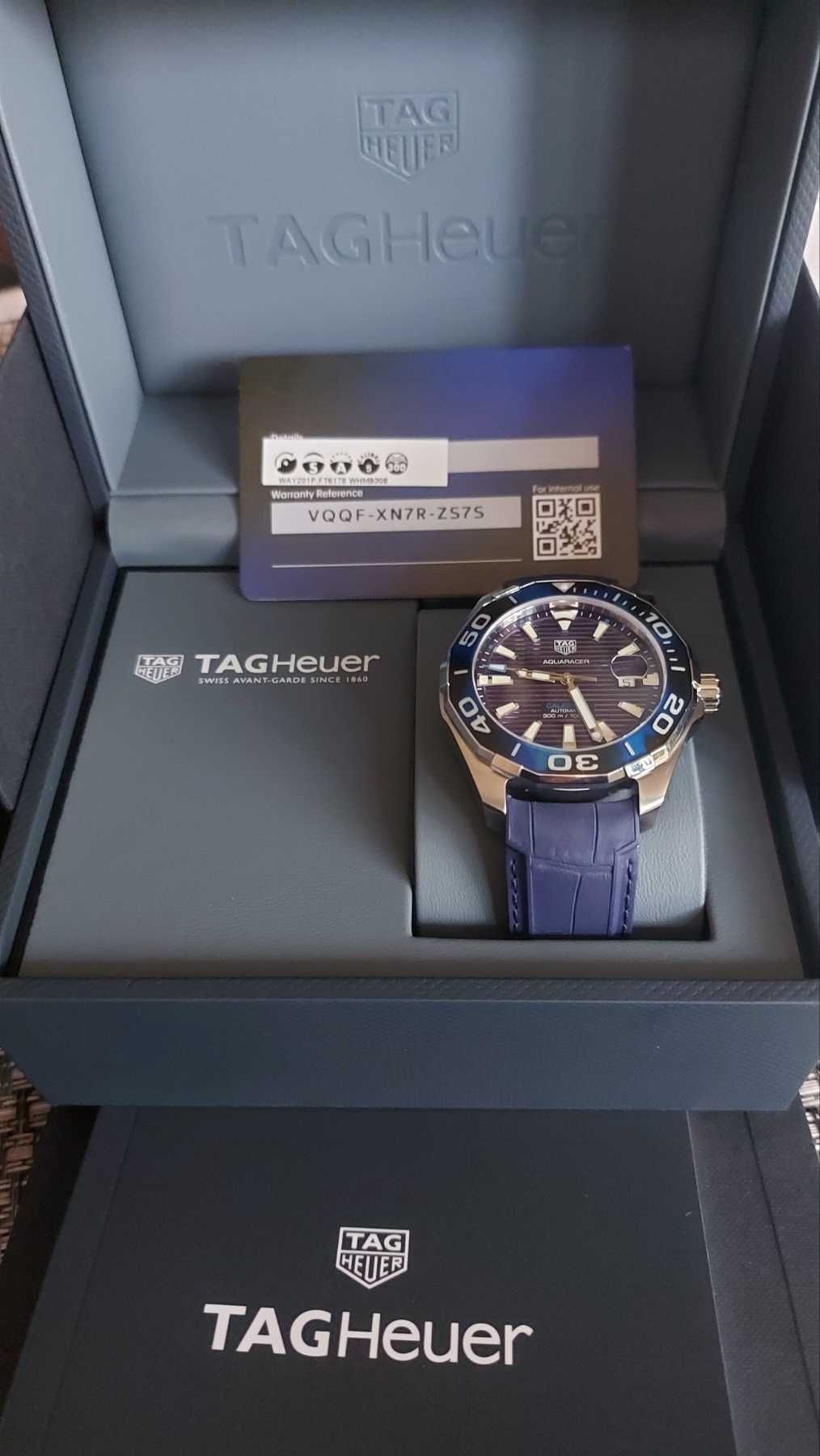 TAG HEUER AQUARACER CALIBRE 5 43mm.Чисто нови в гаранция