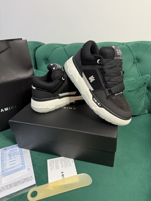 Adidasi Amiri MA-1 piele naturala 100% Full Box colectie noua Premium