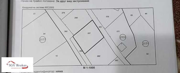 Продава парцел в с. Клисура, гр. Банкя