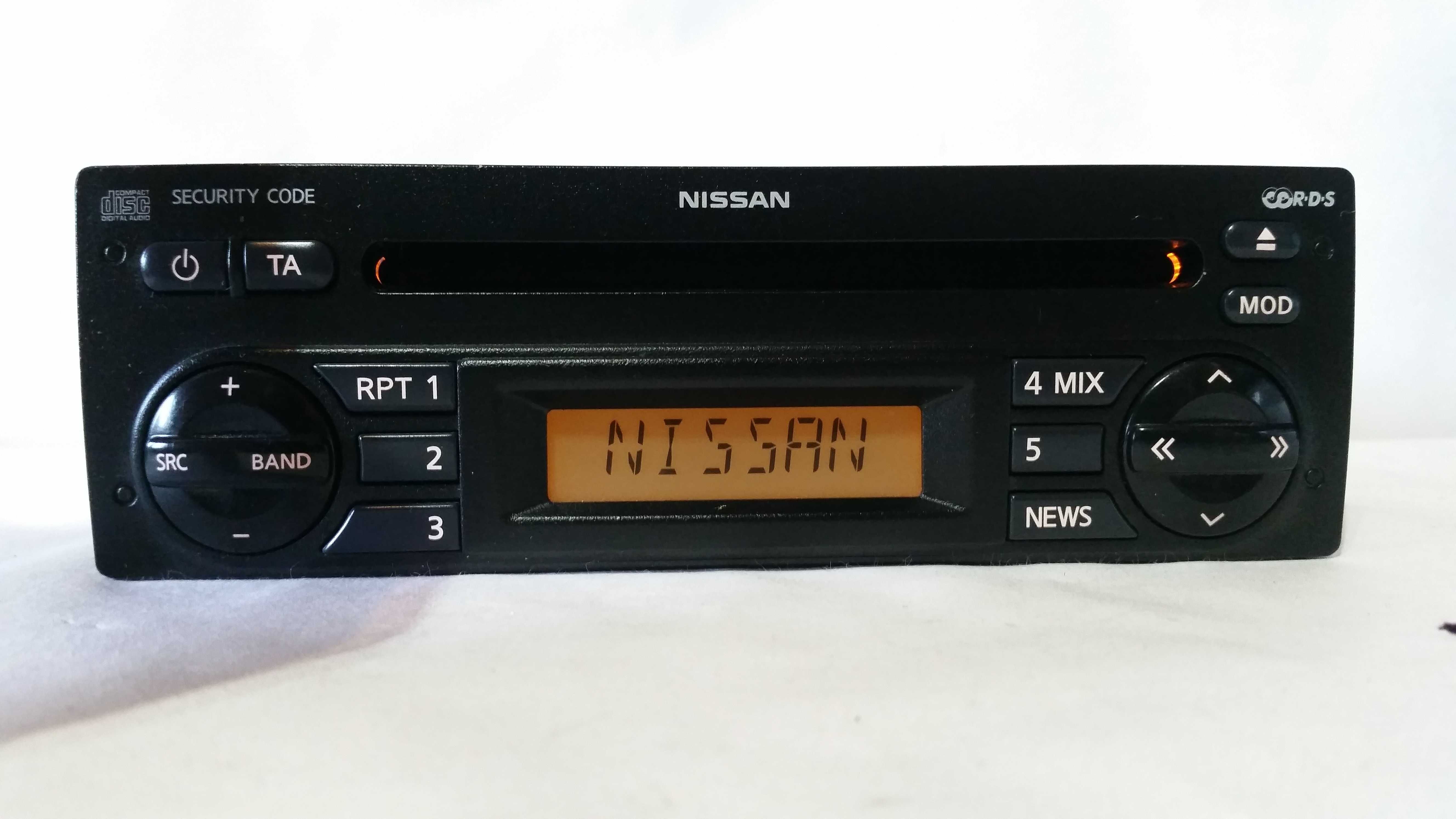 Radio cd player nissan micra note