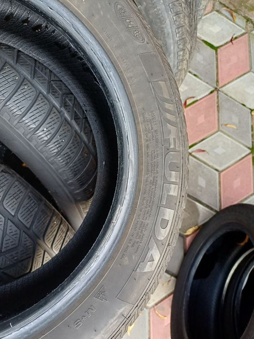 Vând 4 anvelope de iarna 195 55 r16 FULDA  foarte bune