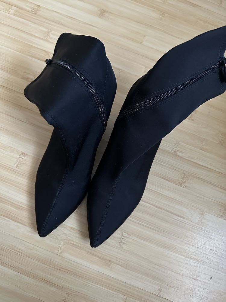 Botine stretch de damă Stradivarius