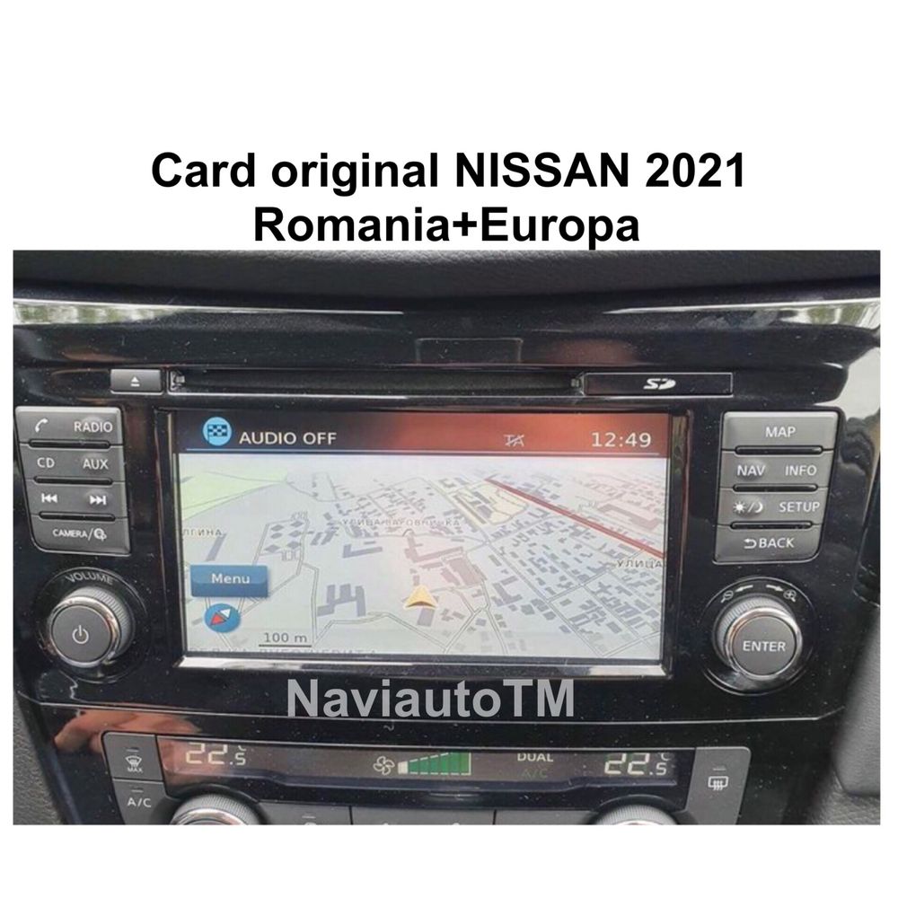 Card Original Nissan Connect 3 LCN Europa ROMÂNIA 2023 Qashqai Navara
