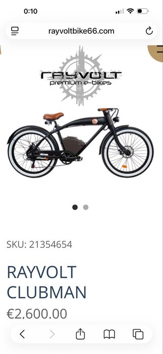 електрически велосипед  / e-bike - RAYVOLT CLUBMAN