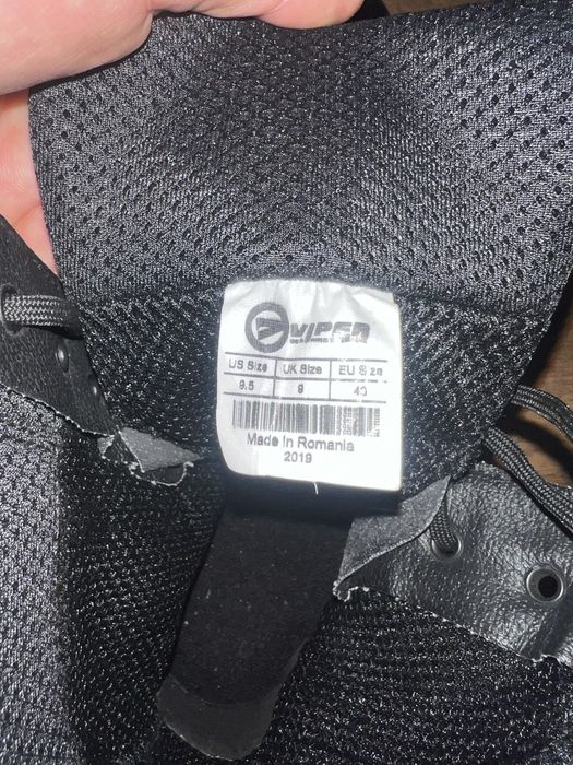 Ghete viper piele noi