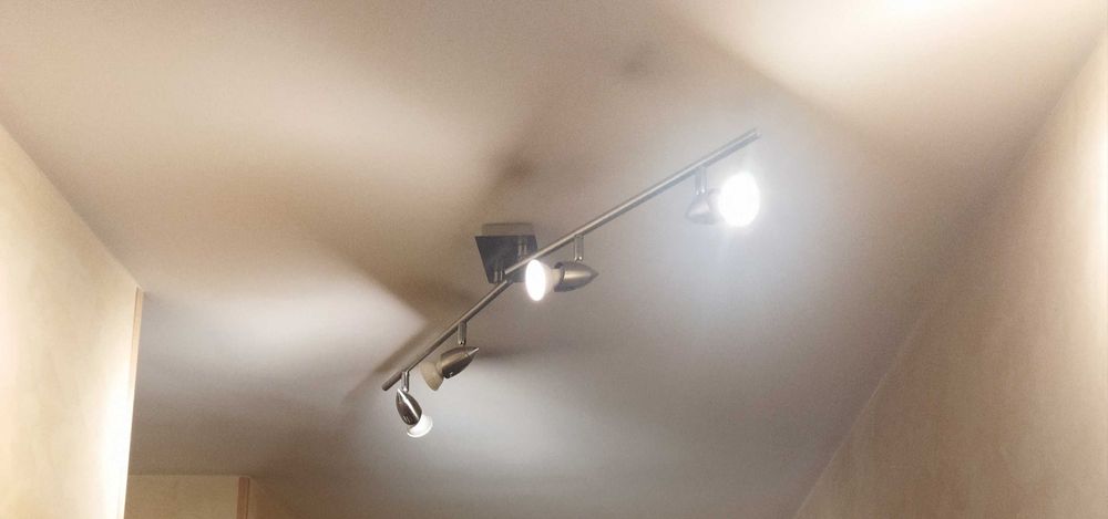 Полилеи LED Wofi leuchten 4 броя комплект с крушки