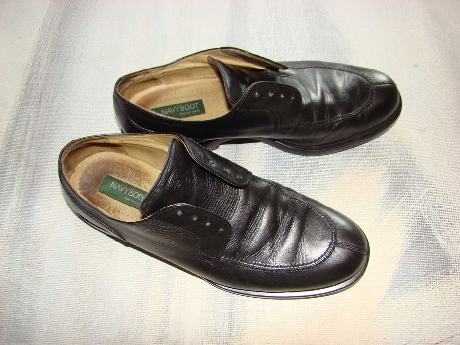 NAVYBOOT Shoes Split toe black leather 43