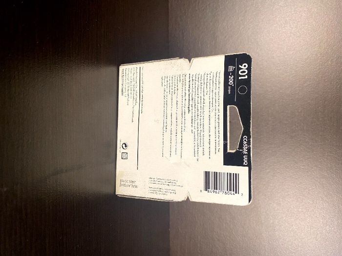 HP тонер касета с мастило 901 черна / black CC653AE неразопакована