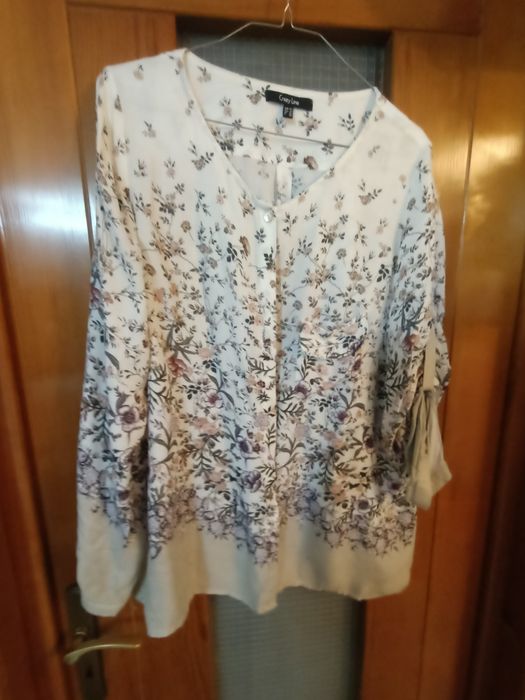 Bluza Crazy Line cu nasturi