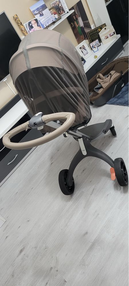 Carucior stokke v5 ,2in 1 cu accesorii