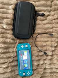 Nintendo Switch Lite 200 gb sd card + case