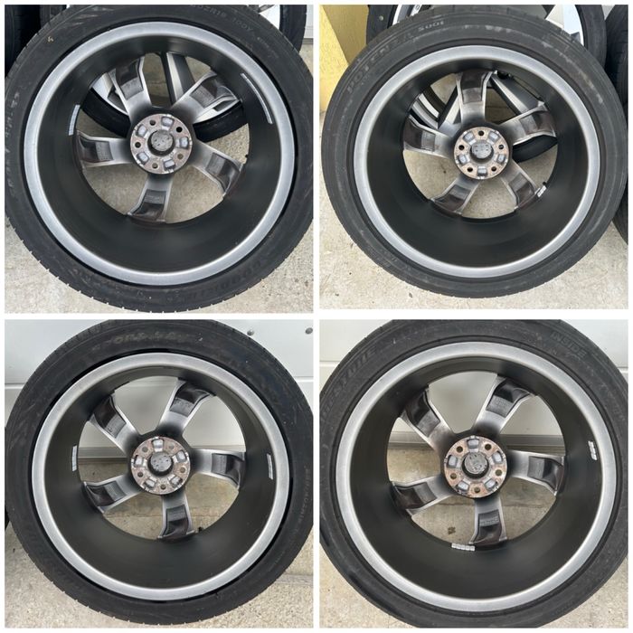 Jante ORIGINALE Audi pe 19’ tip Rotor / Turbine 5x112