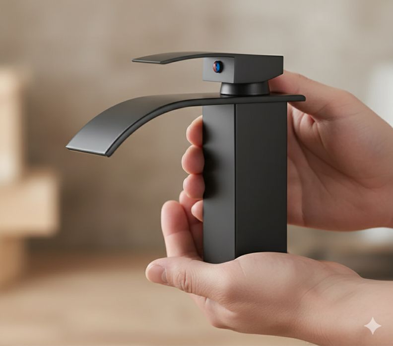 Смеситель черный