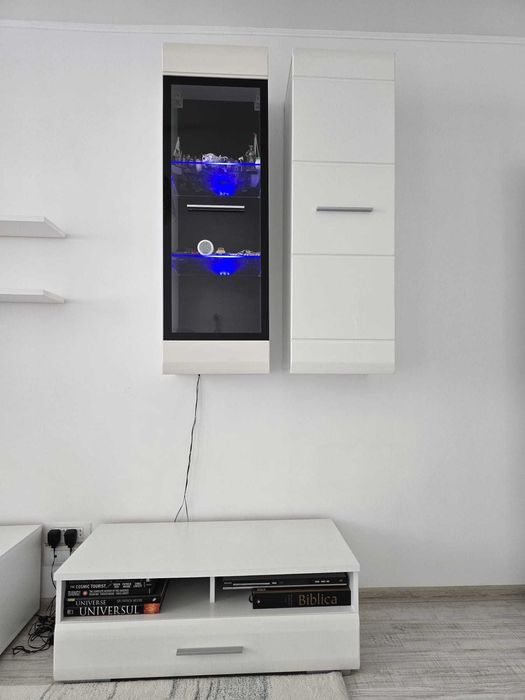 Mobila alba living Kika