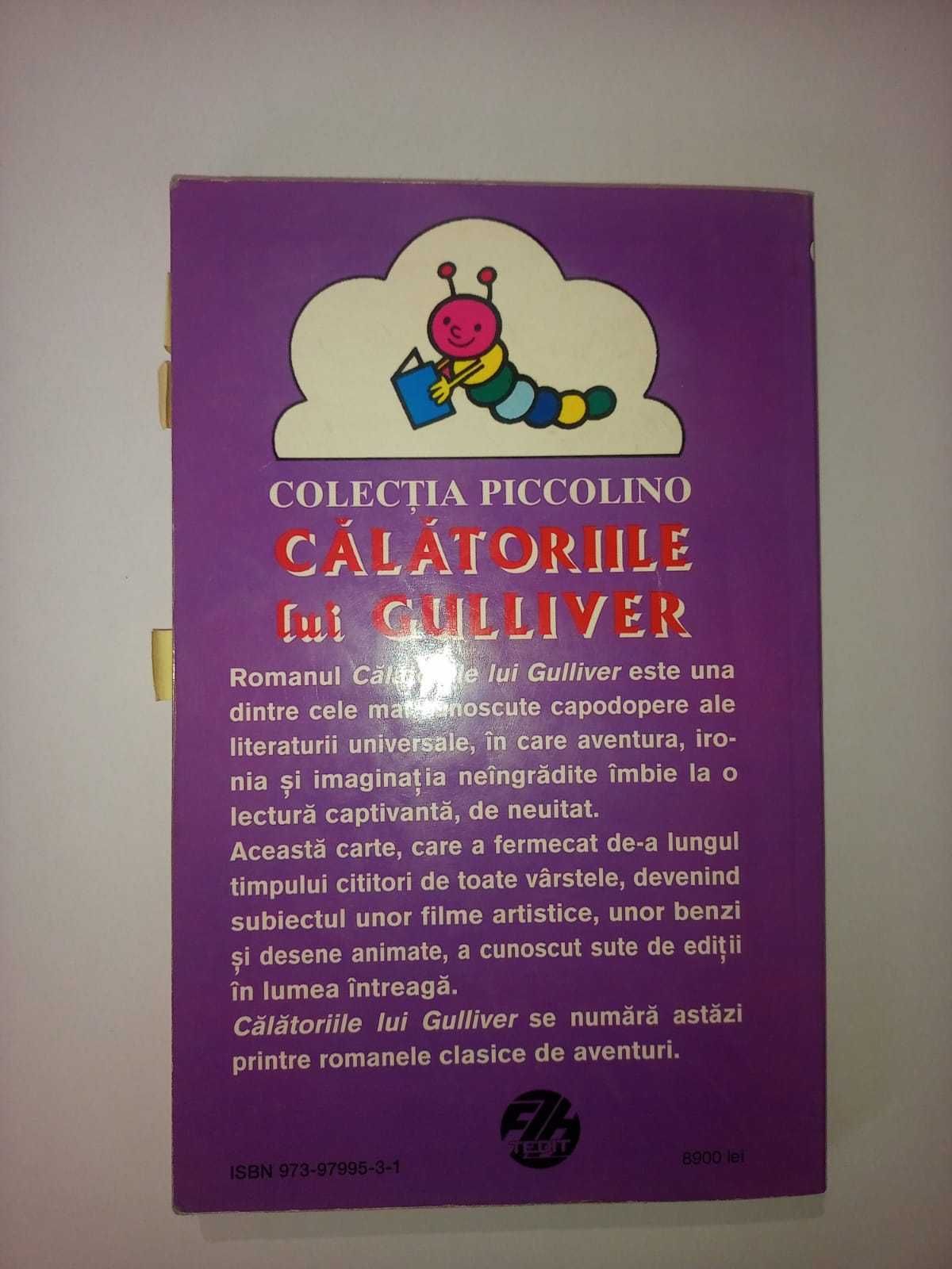 Calatoriile lui Gulliver carte J. Swift