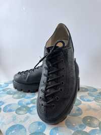 Pantofi Casual dama cu șiret, piele naturală, mărimea 38