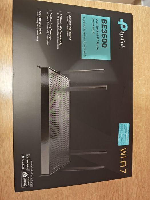 Router Wireless TP-Link Archer BE230, BE3600, Dual-Band, Wi-Fi 7, MLO,