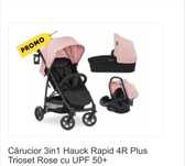 Carucior 3 in 1 Hauck Rapid 4R Plus