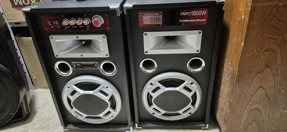 Караоке колони PMPO 1500 W 2броя