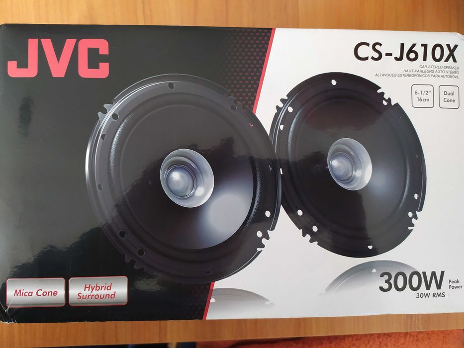 Автоколони JVC CS-J610X (Маx 300 W; 165 mm)