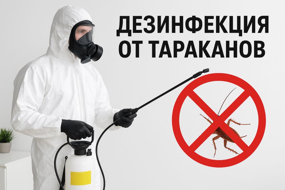 дезинфекция от насекомых-вредителей(термиты/клопы/тараканы)