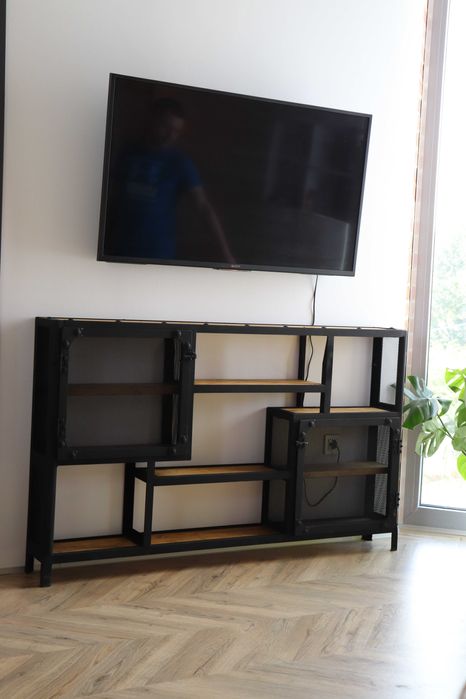 Comoda Tv,stil industrial/raft.Orice dim. si compartimentare dorita