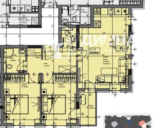 Продава се Тристаен апартамент в Пловдив, Христо Смирненски - 101 кв.м за 1515 €/кв.м - Снимка #1