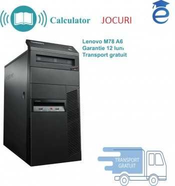 Calculator jocuri/gaming ieftin-Lenovo m78-A6, 8gb hdd 500gb+Monitor20