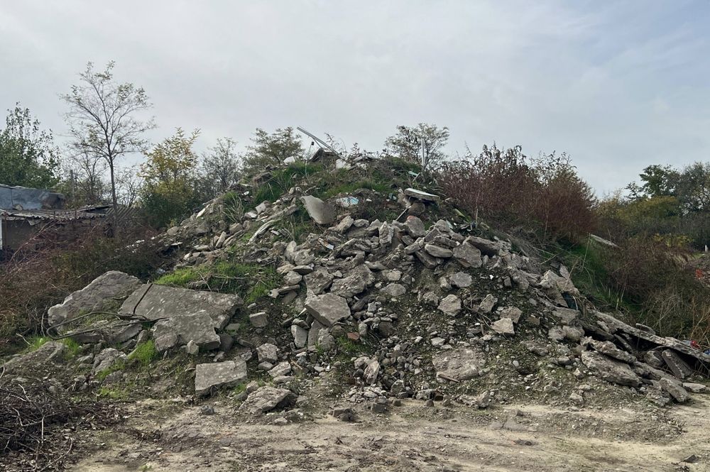 Moloz/umplură fundatie