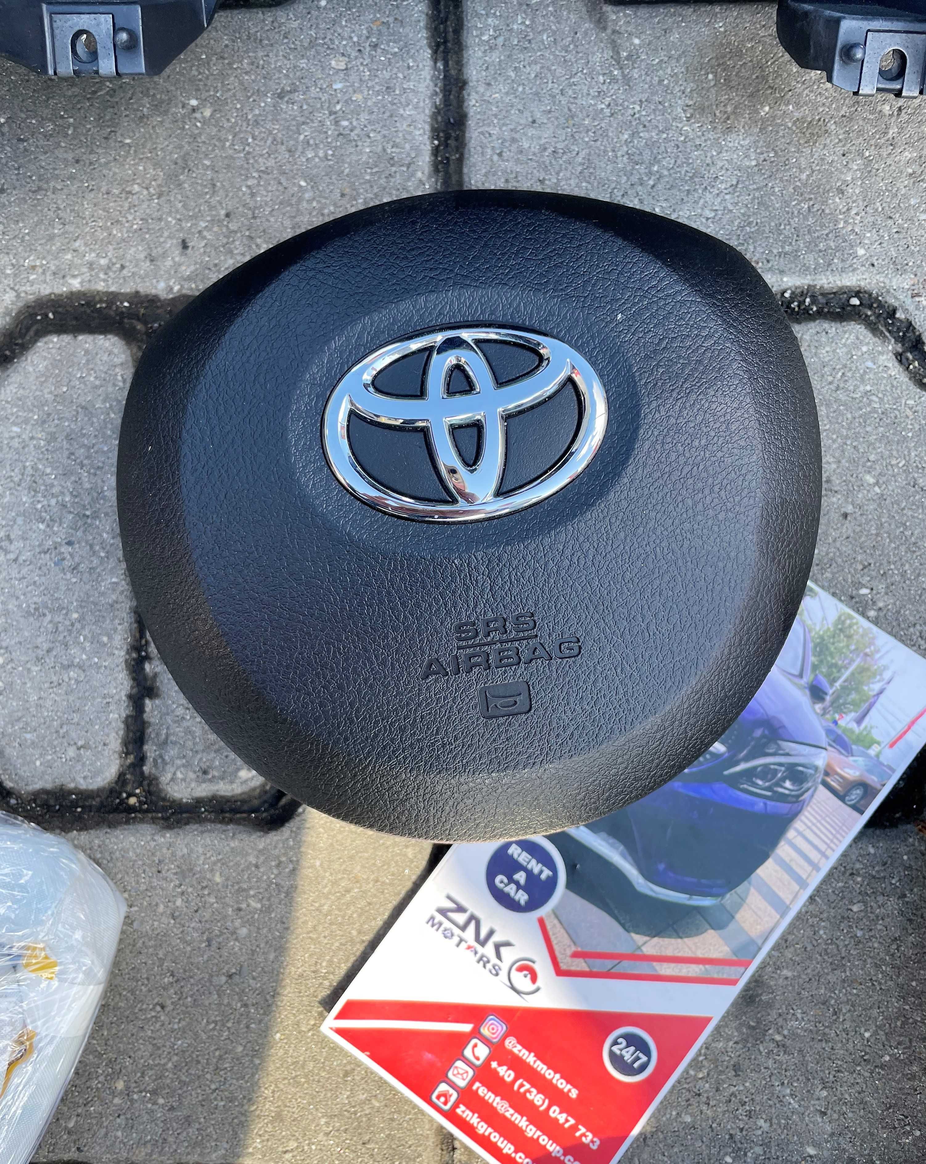 Toyota CHR kit airbag - plansa de bord - diferite culori - set centuri