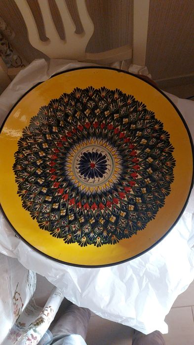 Блюдо большое керамическое