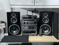 Sistem audio SONY LBT-D705, linie retro, boxe 3 cai, telecomandă