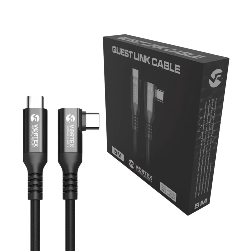 Cablu Vortex USB C la ambele capete,  5 m lungime