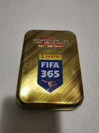 Panini Fifa 365 - картички с футболисти и метална кутиика