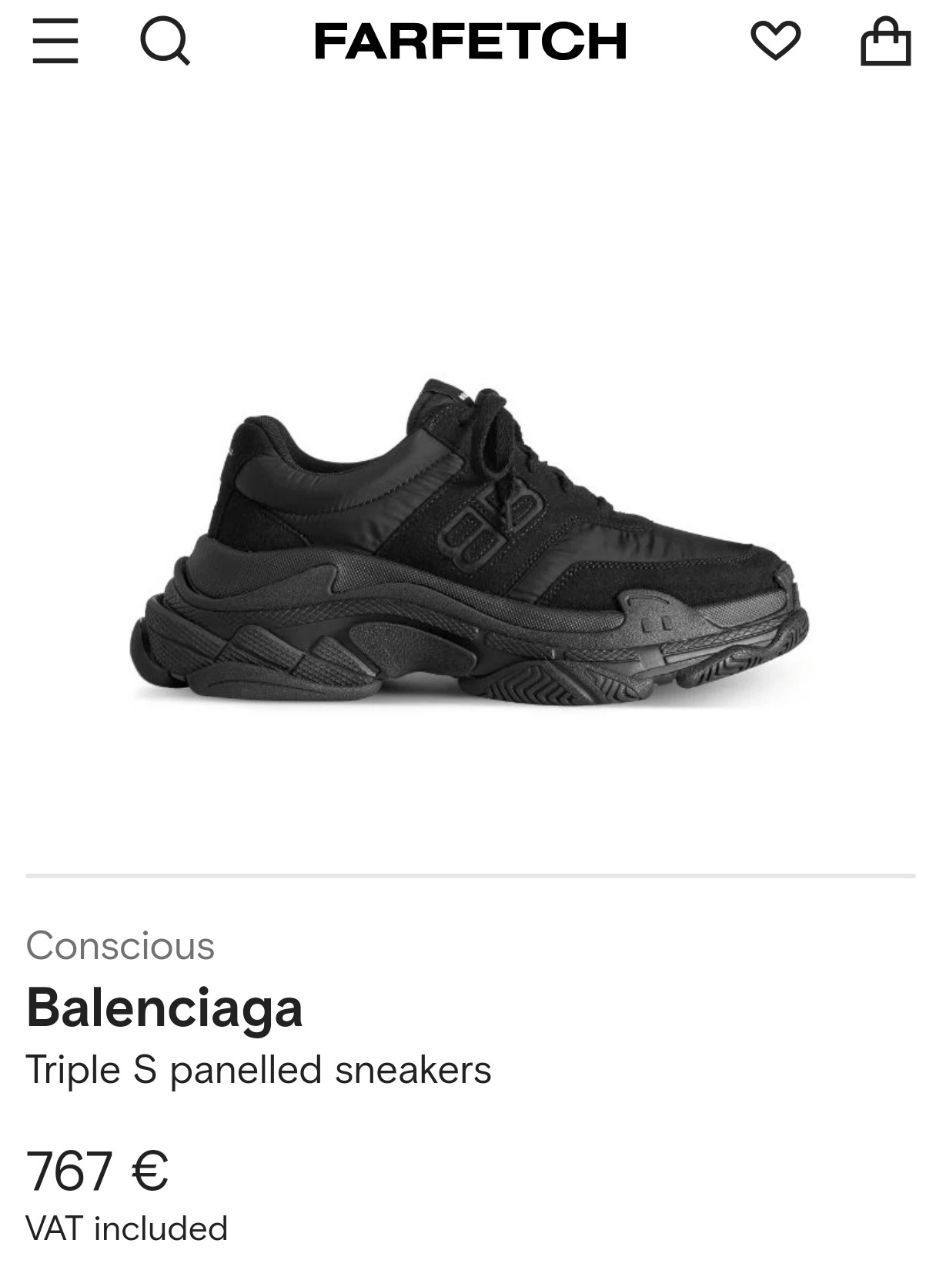 Кецове balenciaga triple s