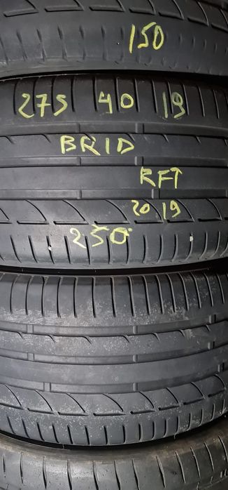 Anvelope 275 40 19 si 245 45 19  Bridgestone rft
