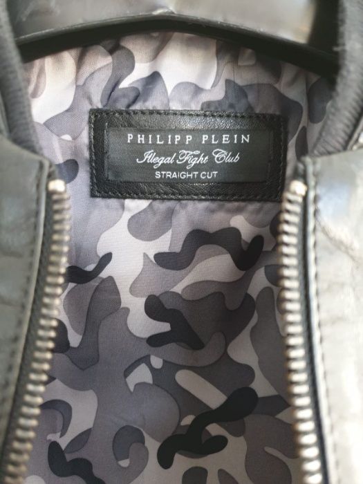 Geaca piele Philipp Plein