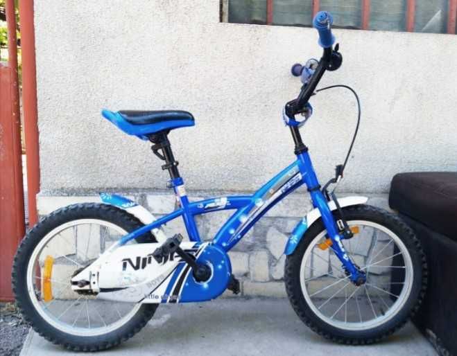 Велосипед NINJA 16 " + помощни колелца