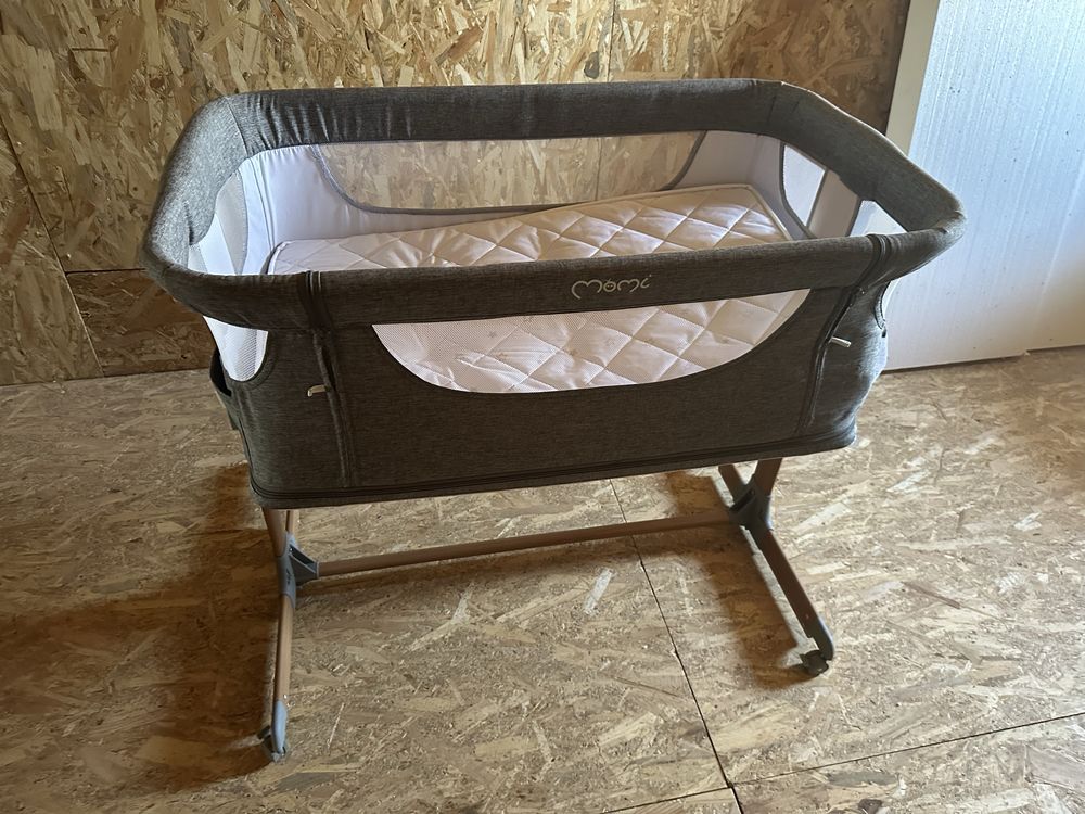 Patut co-sleeper 4 in 1 Smart Bed, Grey, MoMi