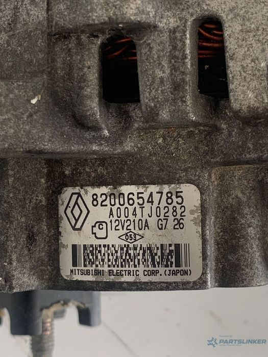 Alternator RENAULT LAGUNA III BT0/1 2007 - 2015 2.0 DCI OEM8200654785