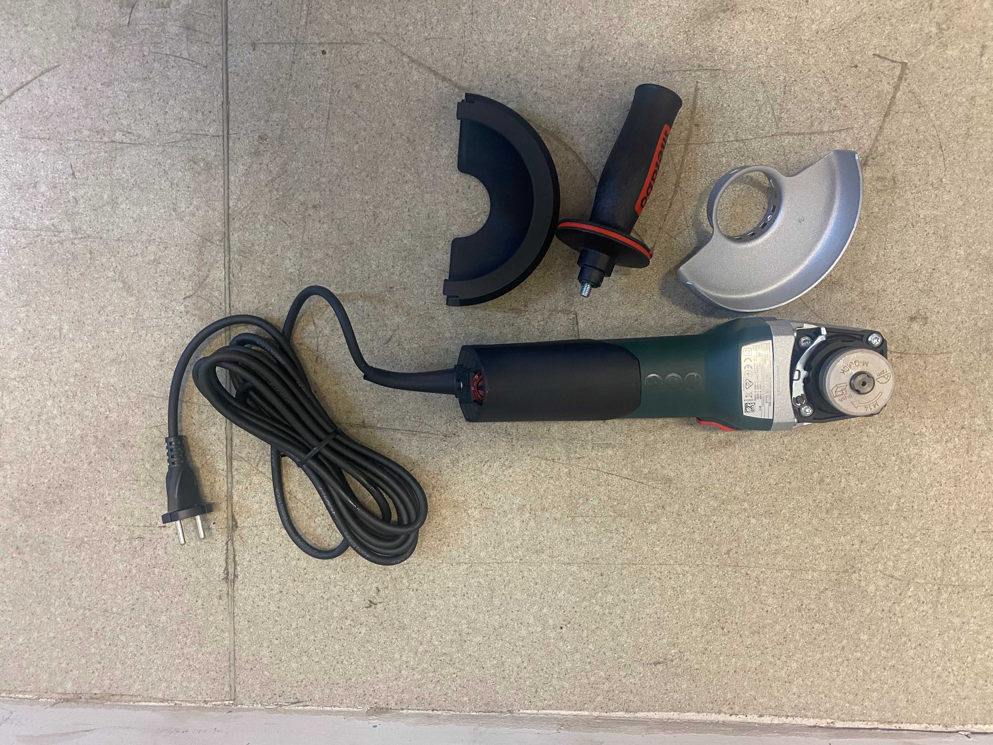 6036250	Ъглошлайф 125mm 1100W рег. обороти METABO WEV 11-125 QUICK