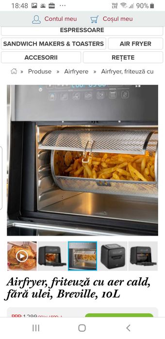 Air fryer Breville